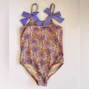 Pink Chicken girls swimsuit 5y